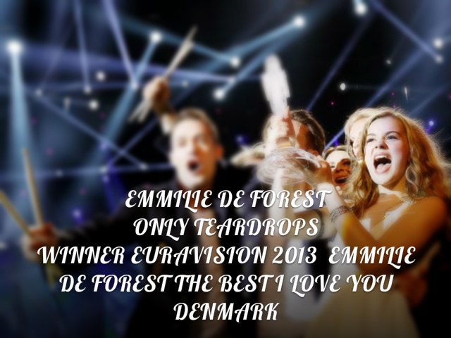 Евровидение 2013 - Дания - Эммили де Форест - 